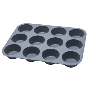 Formă din silicon pentru prăjituri, rotundă, 12 cavități, stil nordic, pentru coacere