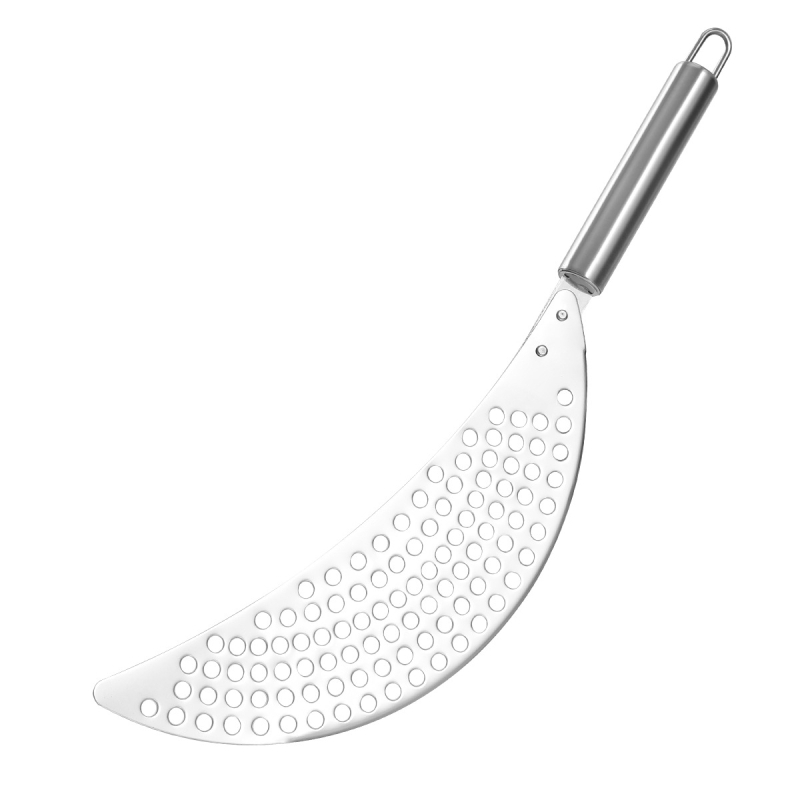 Coș de scurgere din oțel inoxidabil 304 pentru chiuvetă, design semilună, filtru pentru resturi alimentare