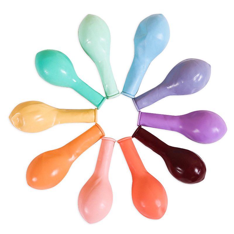 Balone din latex în nuanțe macarons, 2,2 g, 10 inch, rotunde, pentru petreceri și nunți.