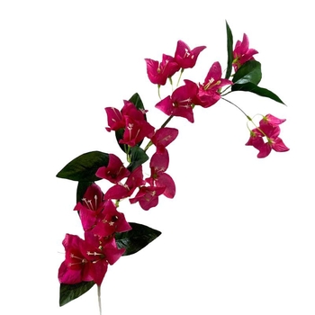 Bougainvillea cu un singur ramură, liană artificială pentru decor de nuntă și decor în casă