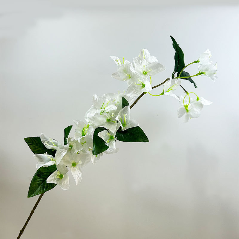 Bougainvillea cu un singur ramură, liană artificială pentru decor de nuntă și decor în casă
