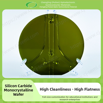 Wafer de SiC conductiv, 4 inch, tip 4H/N, monocristalin SiC