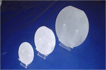 Wafer lustruit din safir, de 8 inci