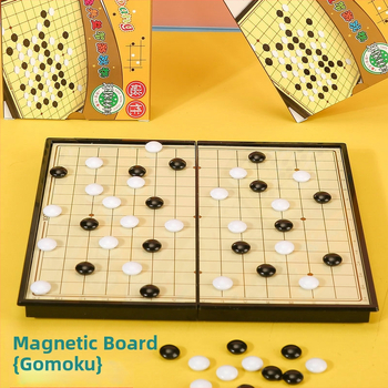 Magnetska ploča za više igara: Go, Gomoku, Šah, Dame, Aeroplane Chess, Jungle Animal Chess