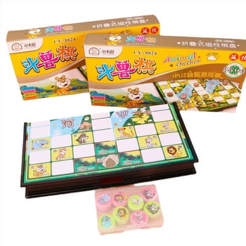 Magnetska ploča za više igara: Go, Gomoku, Šah, Dame, Aeroplane Chess, Jungle Animal Chess