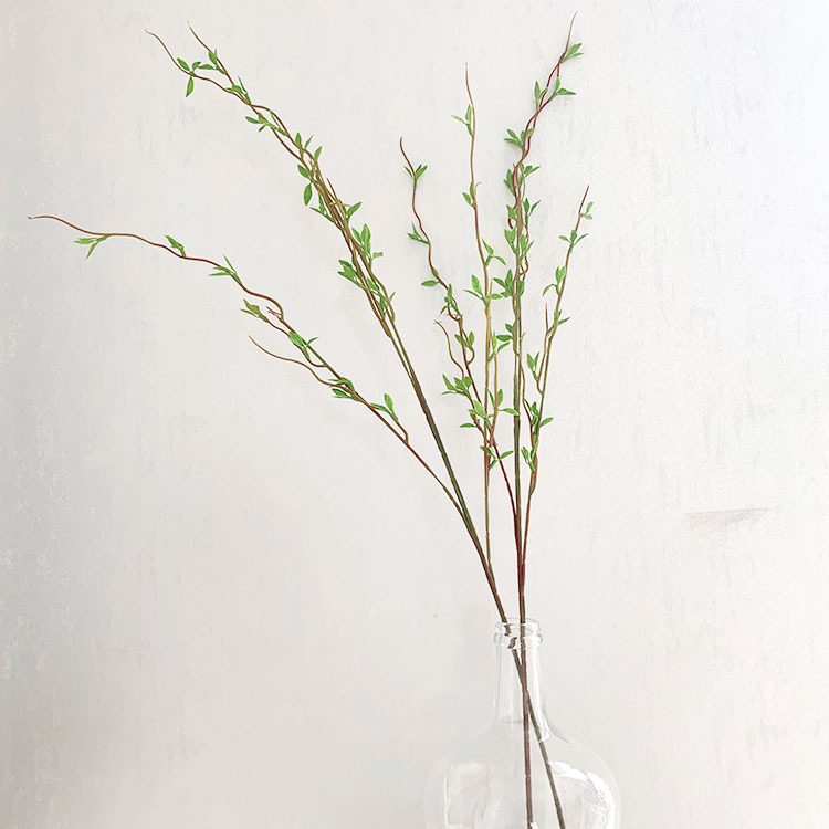 Verde artificial pentru nunți și decor interior de living, cu frunze de mătase și flori