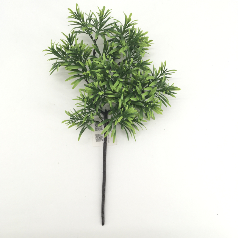 Pin artificial pentru decor interior – Welcome Pine și Da Luo Han Pine, plantă de perete pentru birouri și spații comerciale