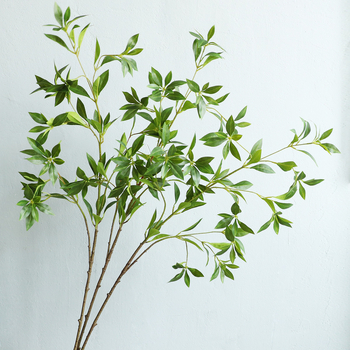 Plantă artificială în stil japonez pentru decor interior, aranjament suspendat de plante verzi pentru sufragerie, aspect premium