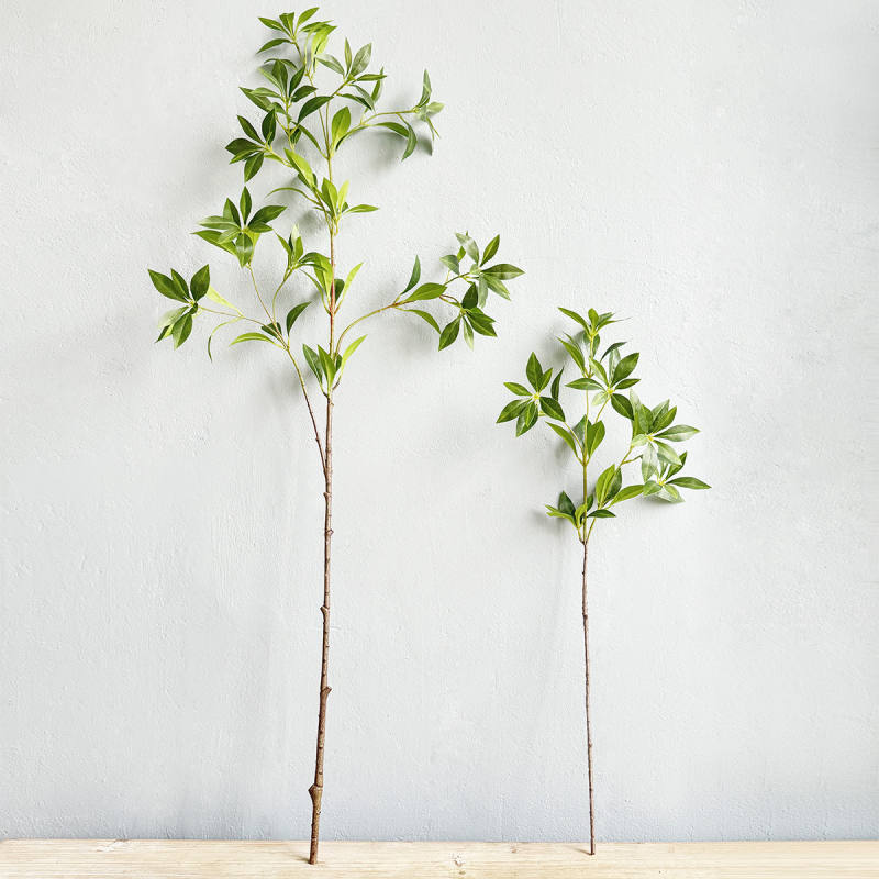 Plantă artificială în stil japonez pentru decor interior, aranjament suspendat de plante verzi pentru sufragerie, aspect premium