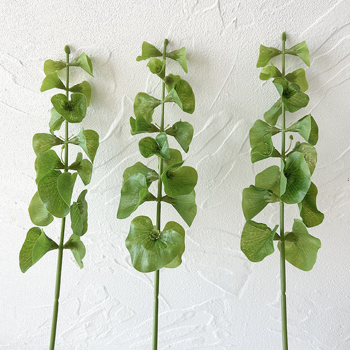 Floare artificială verde cu tulpină unică pentru decor în casă și aranjamente florale