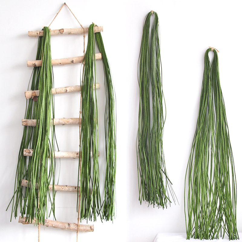 Flori artificiale cu iarbă pentru agățat pe perete, decor DIY pentru tavan, decor de nuntă, plante verzi și plante acvatice pentru peisaje