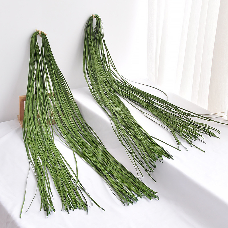 Flori artificiale cu iarbă pentru agățat pe perete, decor DIY pentru tavan, decor de nuntă, plante verzi și plante acvatice pentru peisaje