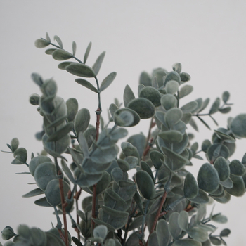 Frunze artificiale de eucalipt, stil nordic, pentru decorarea livingului și a mesei de dining – aranjament floral decorativ