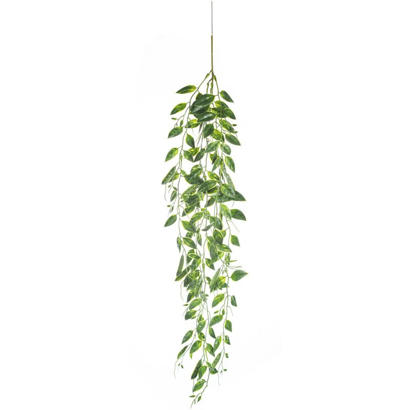 Viță artificială atârnă pe perete, decor de 80 cm, cu 5 ramuri