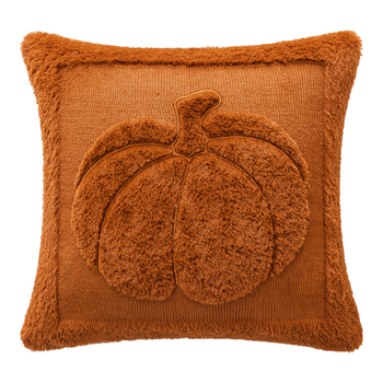 Husă de pernă cu dovleac de Halloween, quiltată, pentru sufragerie, textile de casă