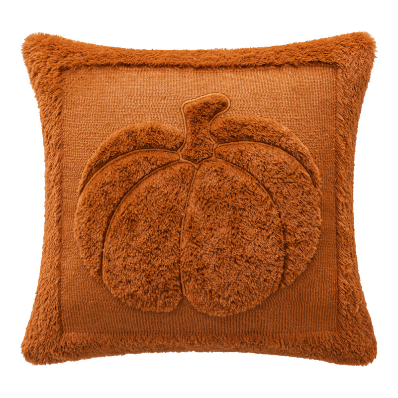 Husă de pernă cu dovleac de Halloween, quiltată, pentru sufragerie, textile de casă