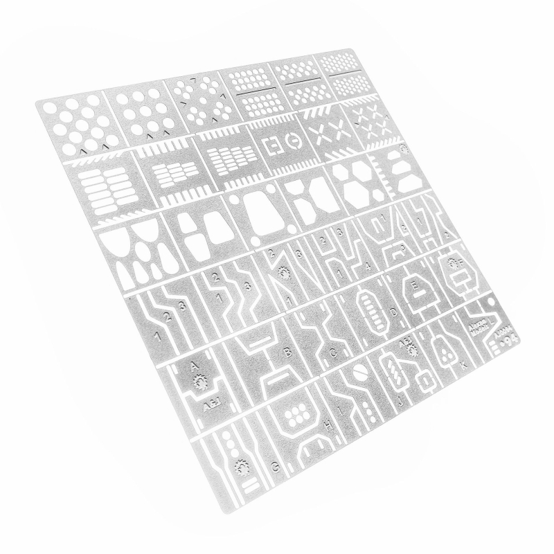 Ellison riglă cu corn de dragon AJ0094 – Model SF pentru modificări militare cu cip, riglă auxiliară AJ0095