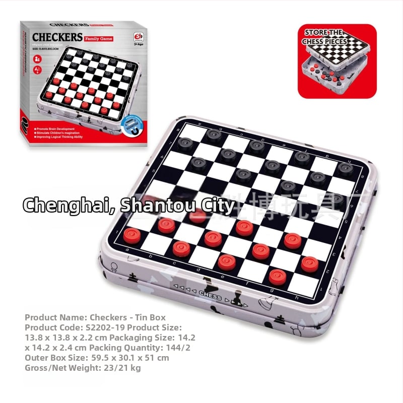 Magnetična višeigralna ploča za šah i Flying Chess, edukativna igra za djecu