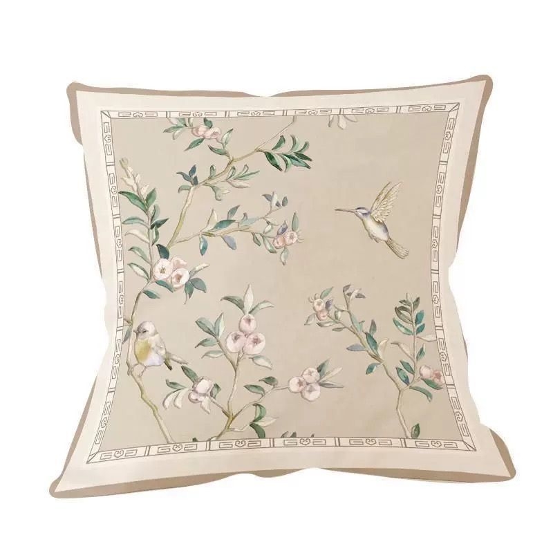 Fețe de pernă pluș în stil clasic chinezesc, cu inserție, pernă decorativă pentru living și dormitor