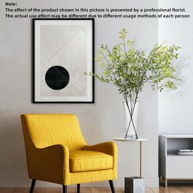 Plantă artificială Nandina pentru decor de nuntă, aranjamente florale în studio și decor de casă