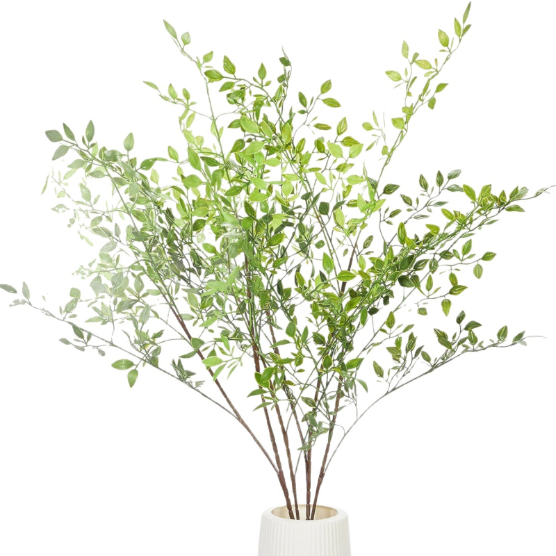 Plantă artificială Nandina pentru decor de nuntă, aranjamente florale în studio și decor de casă