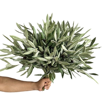 Frunze de măslin artificiale pentru decor acasă, buchet în stil scandinav