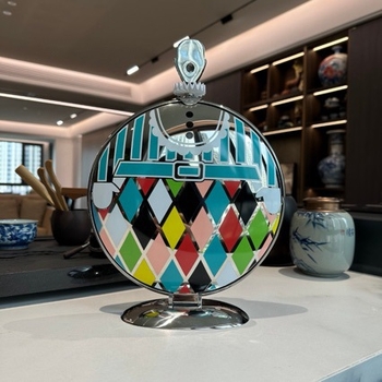 Suport rotund pentru prăjituri cu spațiu de depozitare, pliabil, creativ, farfurie de desert cu aer de lux, decor elegant, cadou pentru casa nouă, pentru masă.