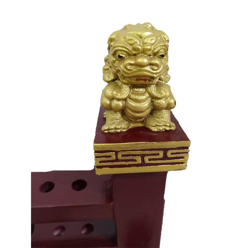 Taoiški ritualni set instrumenata s kukama i vilicama, zastavama i bazom, oltarne alate, talisman i pečati te tokeni, 55 cm, srednja veličina