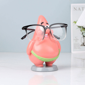 Suport pentru ochelari Patrick Star — Ornament din rășină, stil desen animate, pentru afișajul ochelarilor