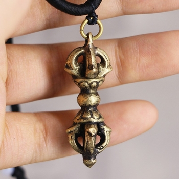 Ručni privjesak Vajra s petostrukim nitima, budistički ritualni amulet