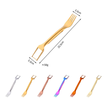 Tăietor din oțel inoxidabil pentru pepene și fructe – unealtă de bucătărie all-in-one
