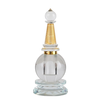 Stupa de cristal cu relicvă, stil tibetan etnic, ornament decorativ pentru cult budist