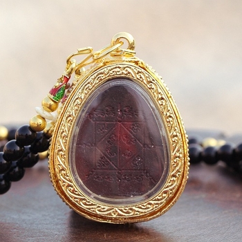 Thai budistički amulet Long Po San An Zhao Bei Cai - Ženska božica