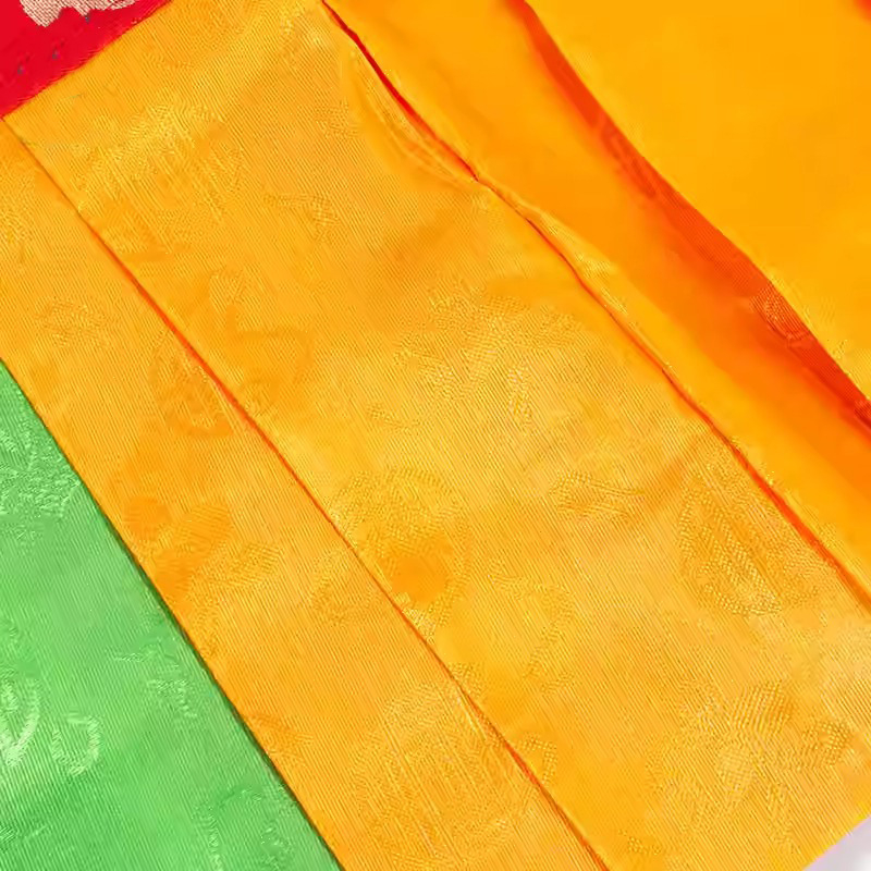 Tibet stil zidna zavjesa s osam blagoslova i mongolskim privjescima – kućna dekoracija, zavjesa od platna u pet boja
