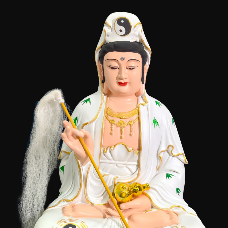 Statuie taoistă a Domnului Celest din rășină, pentru altarul de acasă, disponibile în mai multe dimensiuni