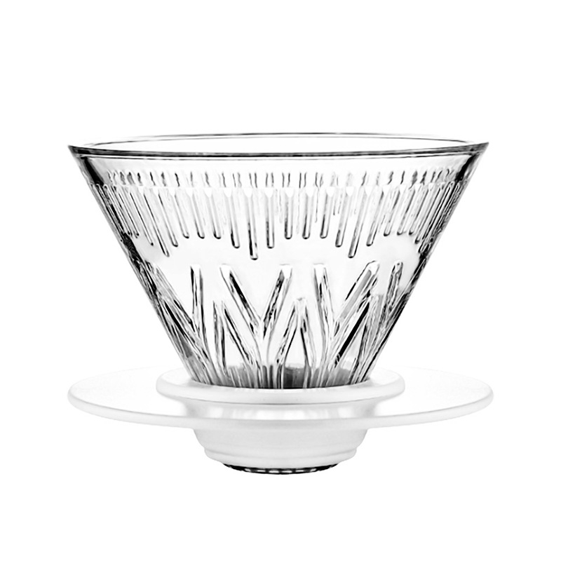 Sifei filtru cafea V60, din rășină PC, filtru îngroșat pentru cafea pour-over