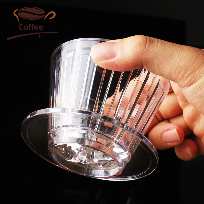 Sifei filtru cafea V60, din rășină PC, filtru îngroșat pentru cafea pour-over