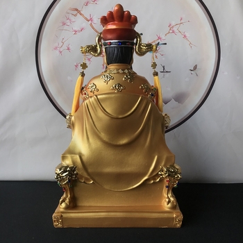 Statue Buddha Guanji Dragon King, din rășină, pentru sufragerie, decor de masă