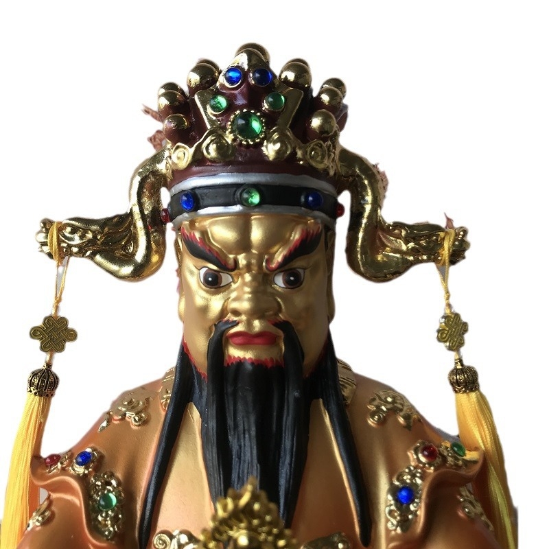 Statue Buddha Guanji Dragon King, din rășină, pentru sufragerie, decor de masă