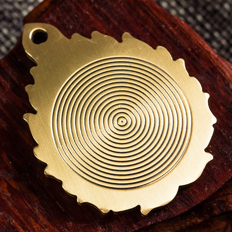 Bakreni kaiš-talisman s Manjushrijem, tibetanskog stila, dvanaest znakova zodijaka, devet palača i osam trigrami, za blagoslov