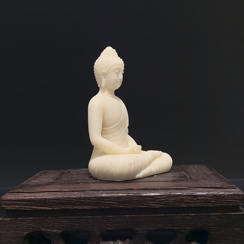 Statuie Buddha Zen Vairocana și Shakyamuni — decor pentru casă, sufragerie/hol, decor auto pentru protecție