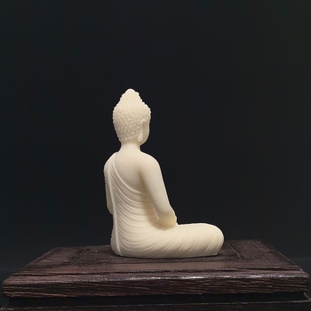 Statuie Buddha Zen Vairocana și Shakyamuni — decor pentru casă, sufragerie/hol, decor auto pentru protecție