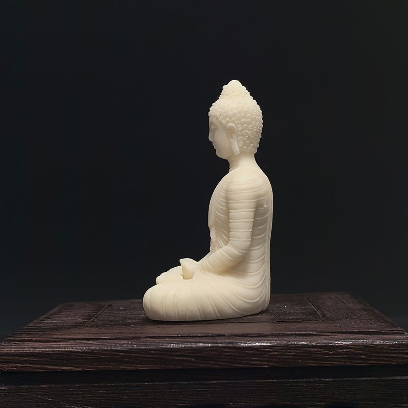 Statuie Buddha Zen Vairocana și Shakyamuni — decor pentru casă, sufragerie/hol, decor auto pentru protecție