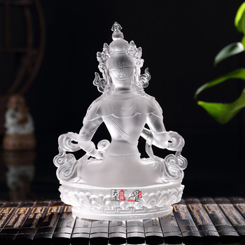 Statuie Vajrasattva a lui Buddha, pentru închinare, decor de casă, montată pe perete, înălțimi 12/22/29 cm