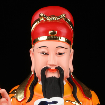 Statuile din rășină ale Împăratului Wenchang și Wenqu Star pentru închinare acasă, figurine ale unei zeități taoiste pentru rugăciune
