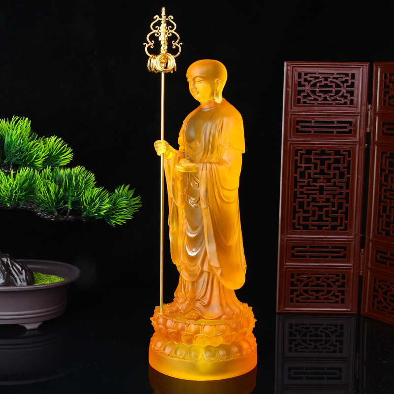 Statuie din rășină Ksitigarbha Bodhisattva pentru temple și lăcașuri de cult
