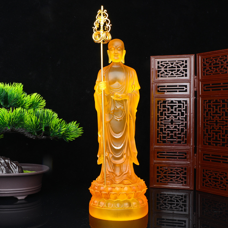 Statuie din rășină Ksitigarbha Bodhisattva pentru temple și lăcașuri de cult