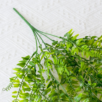 Liană artificială cu frunze persane, viță de ratan pentru montare pe perete, plantă verde decorativă pentru casă și nunți