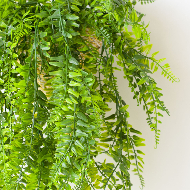 Liană artificială cu frunze persane, viță de ratan pentru montare pe perete, plantă verde decorativă pentru casă și nunți