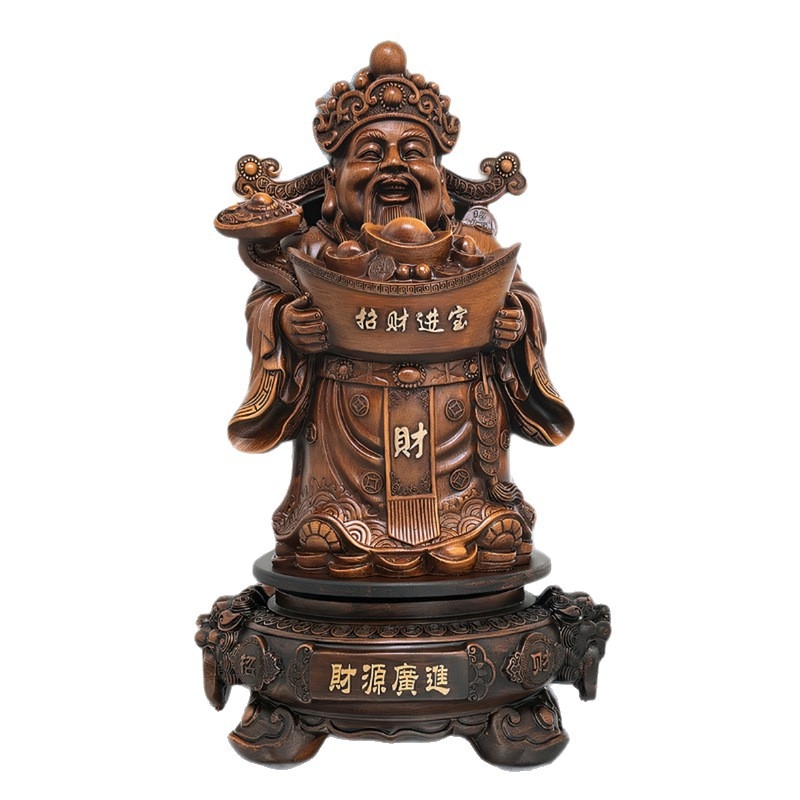 Figurină a Zeului Bogăției pentru decorul casei